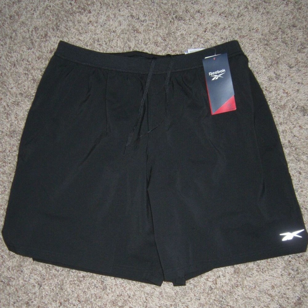 Men's Reebok Carrera Two in One Running Shorts size M NEW TAG - Picture 2 of 8
